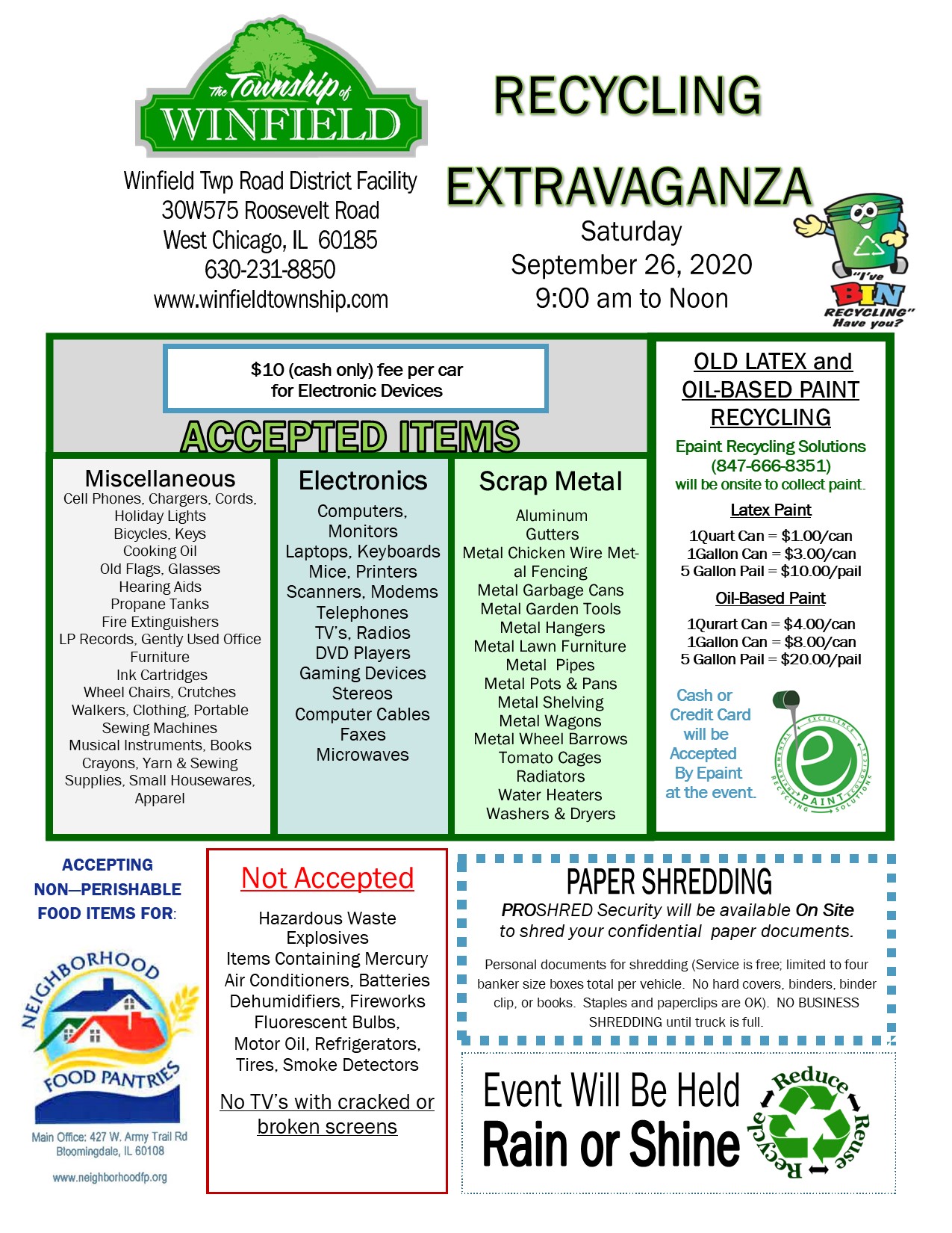 Recycling Winfield Township